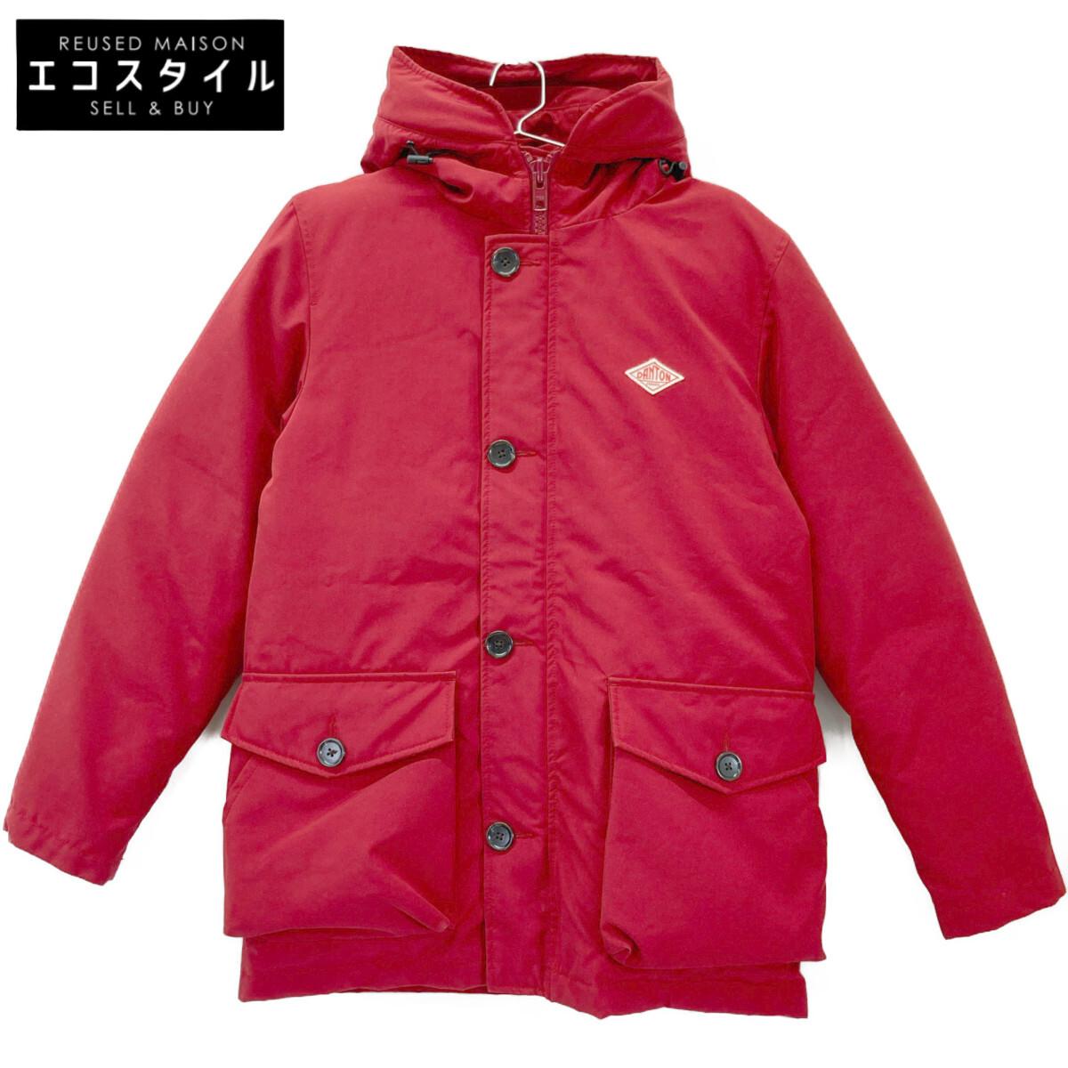 

DANTON Красная пуховая куртка-блузон с капюшоном 38 КрасныйБ/у