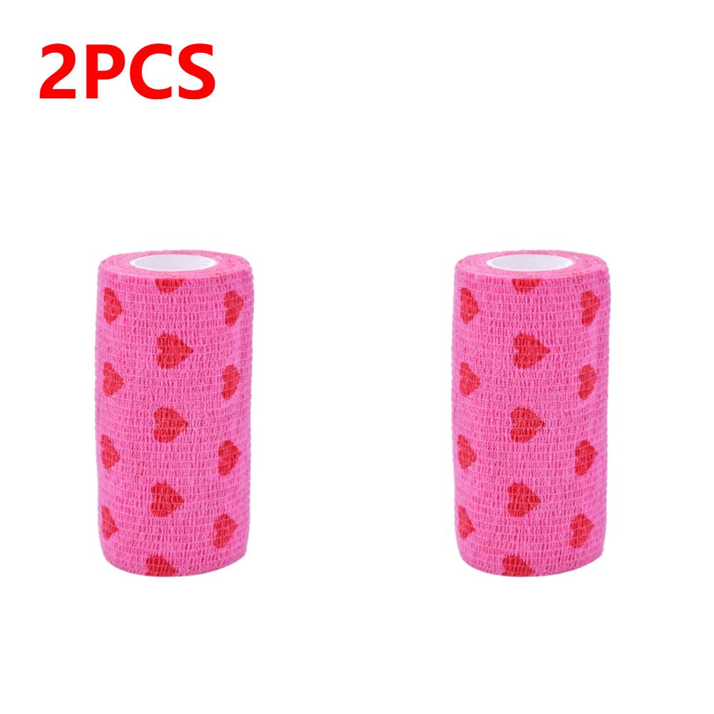 1-10pcs Cat Self-adhesive Elastic Bandage for Pet Dog Cat Bandage Leg Cover Protector Strap Bandage Non-woven Cohesive Bandage