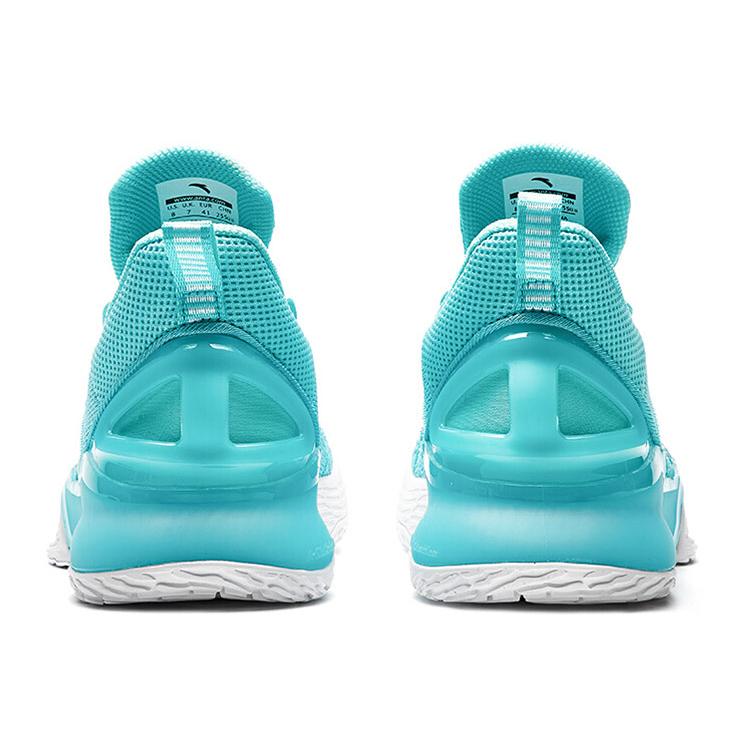 New Anta Light Cavalry 3 Cushioning Anti-Slip And Wear-Resistant Low-Top Basketball Shoes Men's Fluorescent Aqua Green 11821166-1