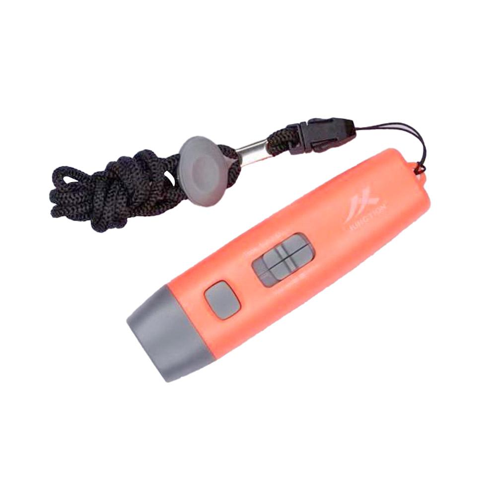 

Электронный свисток, 3 тона, регулируемые свистки для рефери большого объема со шнурком, спортивные аварийные свистки оранжевый