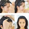 Double Bangs Hairstyle Hairpin Hairdressing Hairpin Headband Womens Headwear
