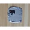For Toyota 4runner 2010-2024 Steel Chrome Side Fuel Oil Tank Cap Cover Trim 1Pcs