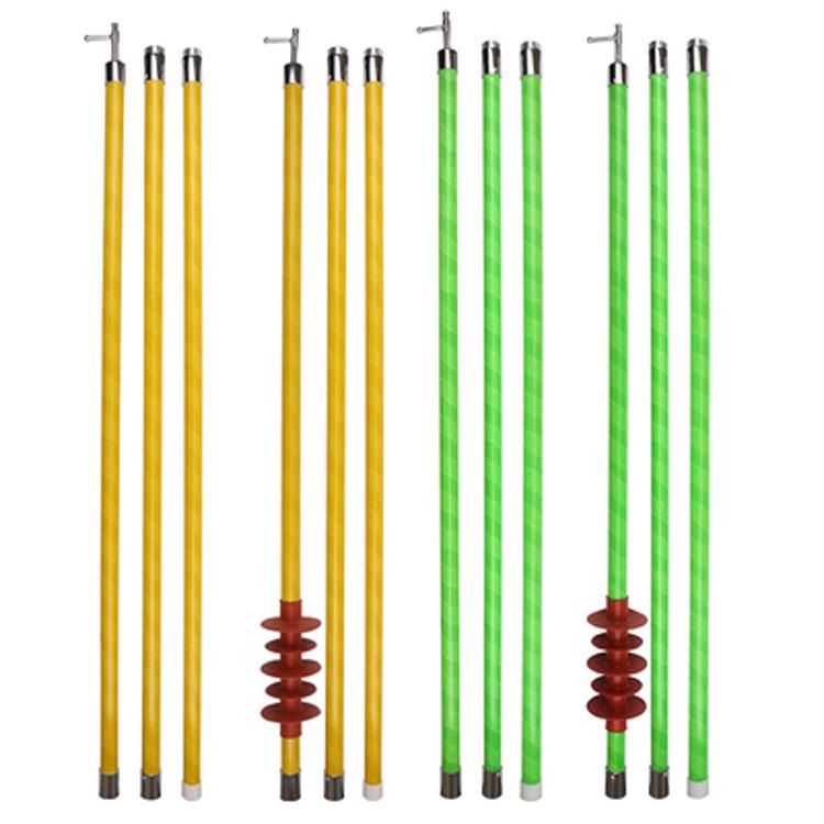 HV-230 Insulated Load Shedding Rod, 10kV/35kV, 10m, Threaded Connection
