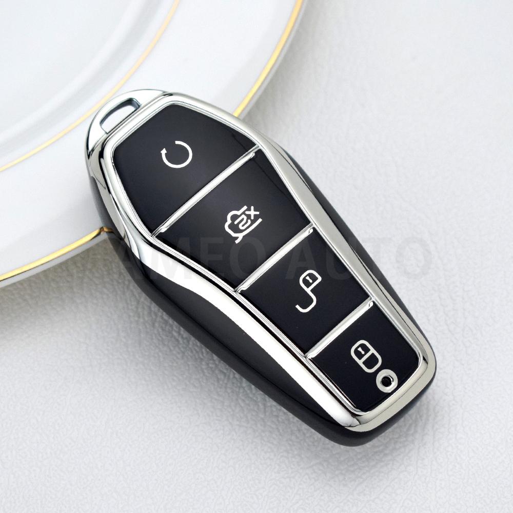 TPU Shell Fob Protector Case Key Cover For Byd Song Plus Yuan Pro Atto 3 Han Ev E2 Song X Qin Tang Accessories