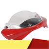 Motorcycle Windshield Head Cover Windshield Fairing For Ducati Monster 696 795 796 M1100, Red-M53K