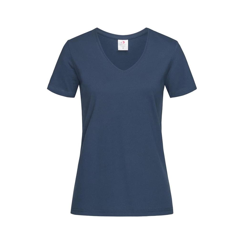 Stedman Womens/Ladies Classic V Neck Tee