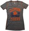 Pro Edge Juniors Clemson Tigers 1889 Paw Power Shirt New S, M, L, XL