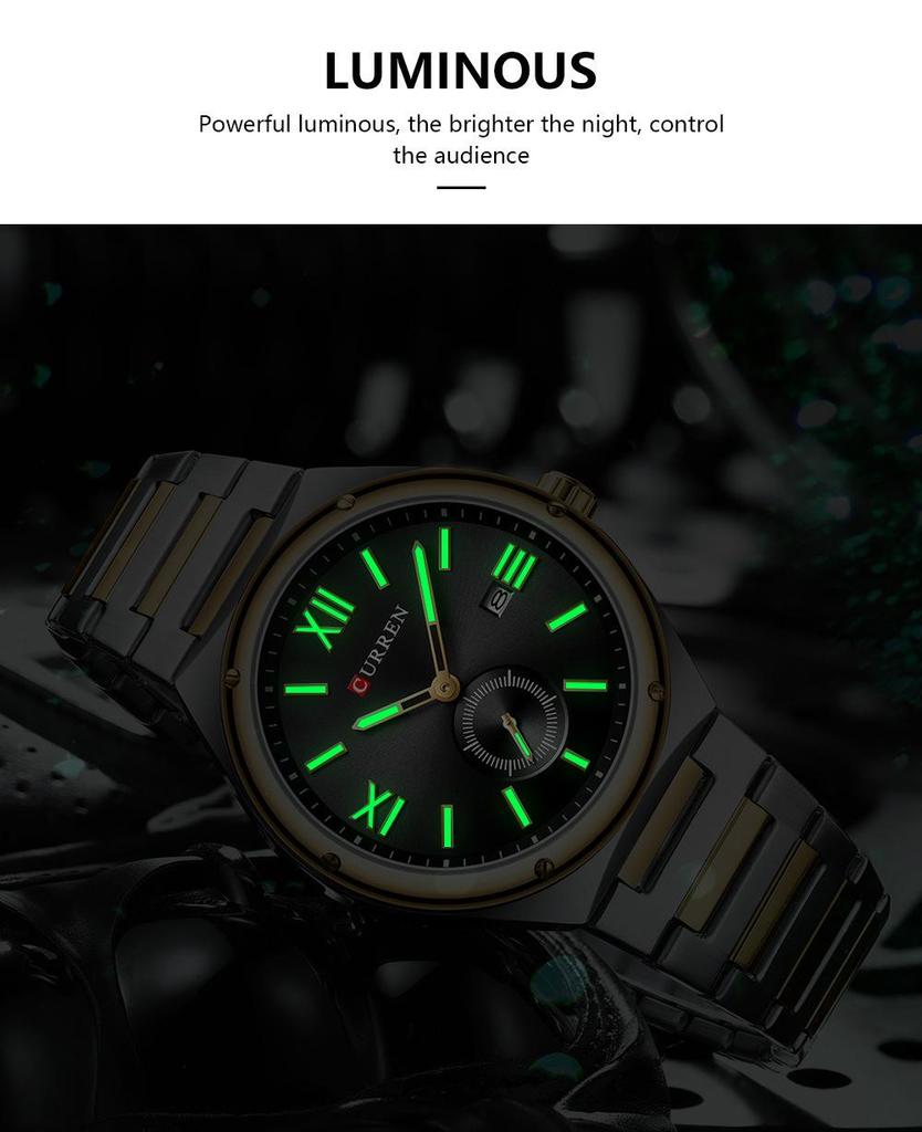 CURREN 8471 Men's Quartz Calendar Watch