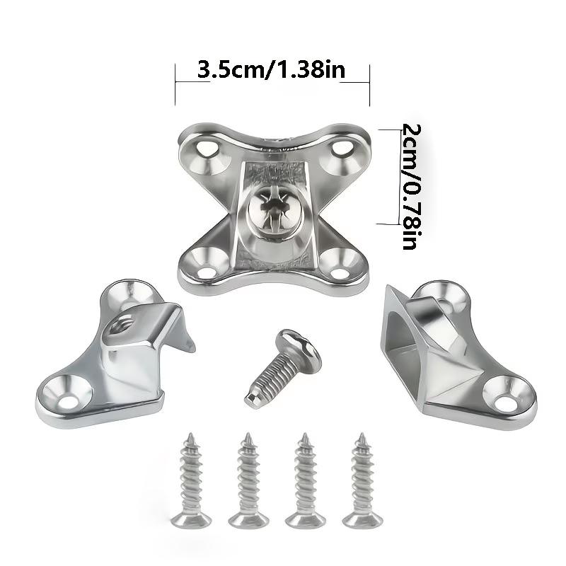 L Bracket Detachable Corner Brace, Removable Heavy Duty Butterfly Corner Bracket for Wood Furniture Cabinet Table Bed Chair