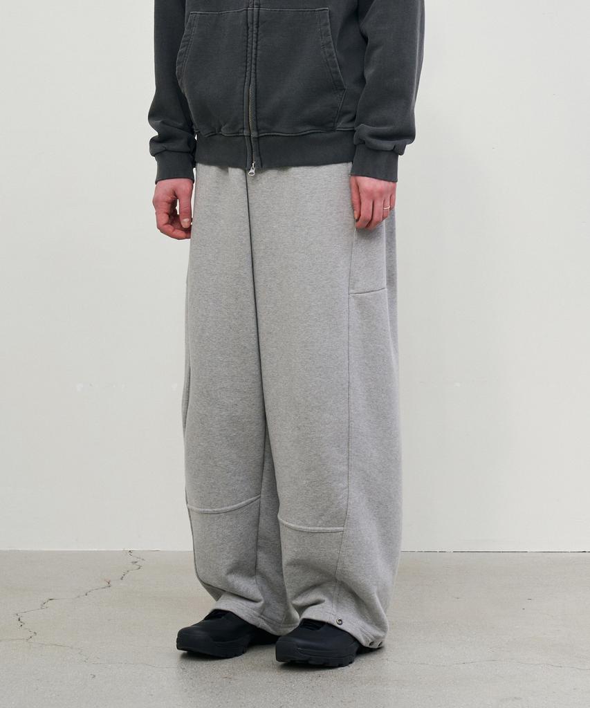 KNOUUN Easy Sweat Pants (Melange Gray)