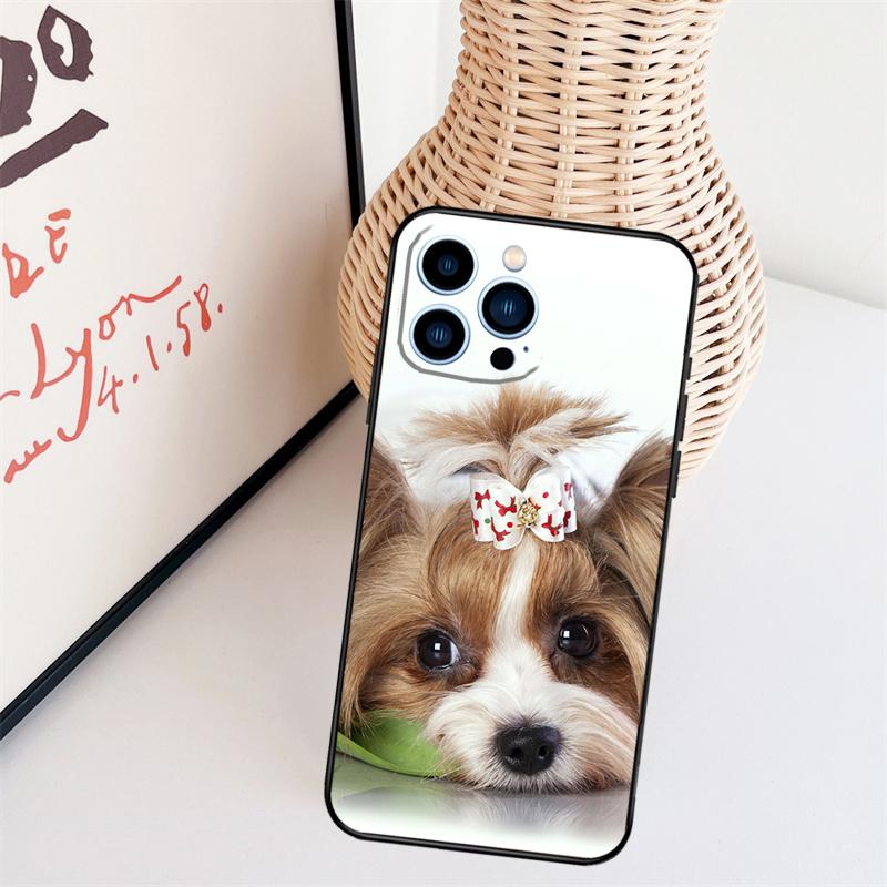Yorkshire Terrier Dog Phone Case For iPhone 17 Pro Max 16 15 11 13 12 14 Pro Max Mini 15 16 Plus 16e 17 Air Cover