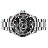 INVICTA Speedway GMT Stainless Steel Black Dial Quartz INV45755 100M Men's Watch