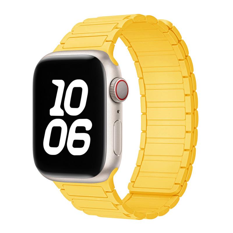 Zhang Jingyi Magnetisches Silikonarmband für Apple Watch S9/8/iWatch10 Ultra