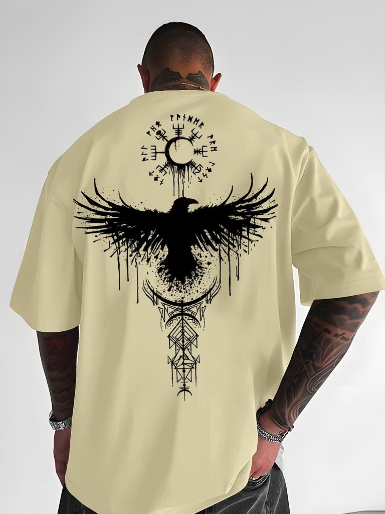 New Tribal Print 100 Cotton Trendy Men Woment Tshirt Summer Autumn Daily Outdoor Sports Party Casual Loose Street Short Sleeve