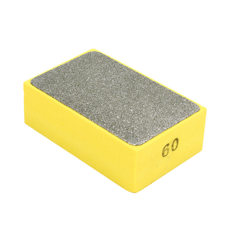 1PC/4PCS Handheld Diamond Sanding Blocks Sharp Diamond Glass Grinding Pad for Sanding Polishing Marble Tile Ceramics