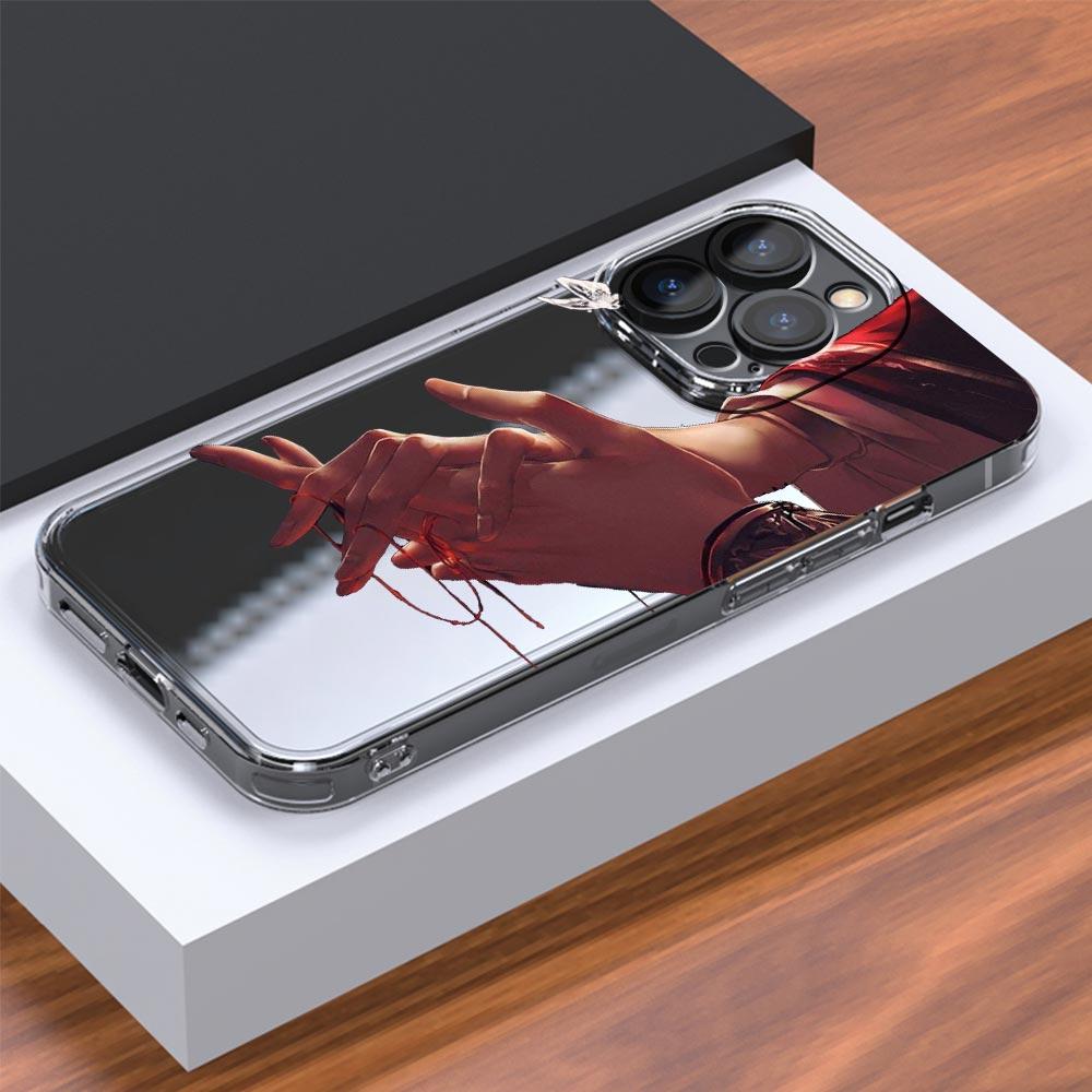 Heaven Official's Blessing For iPhone 15 14 13 11 12 Pro Max X XR XS Phone Case For iPhone 15 14 7 8 Plus SE Clear Soft Cover