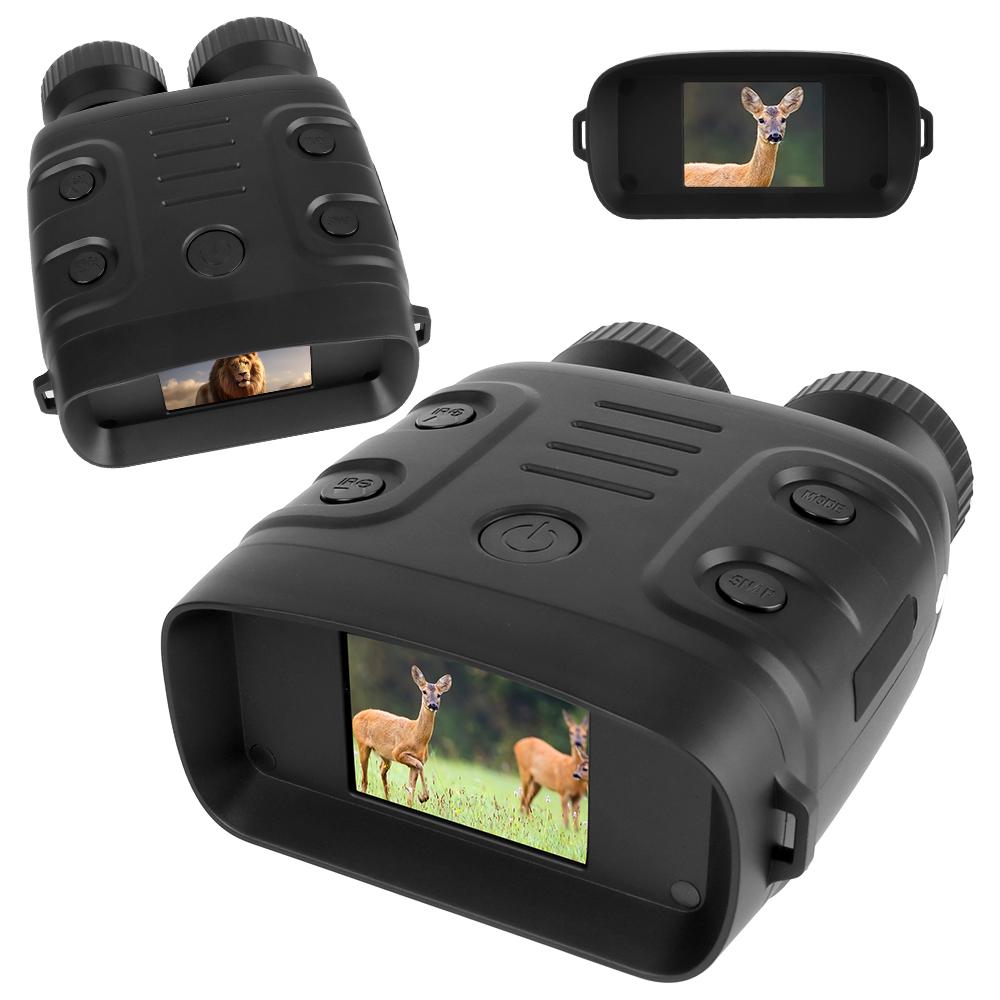 Binocular Infrared Night-Visions Device Binocular 10X Day Night Use Photo Video Taking Digital Zoom for Hunting Boating 1080P