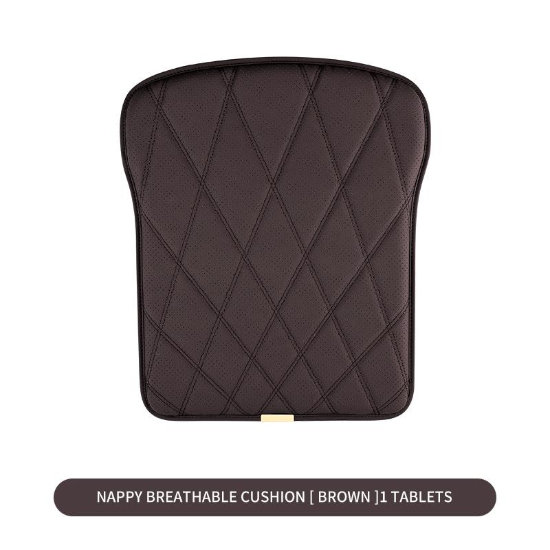 

Car Breathable Cushion Four Seasons General New Non-Slip Seat Cushion Comfortable Butt Cushion Car Interior Supplies 1PC front seat cover
