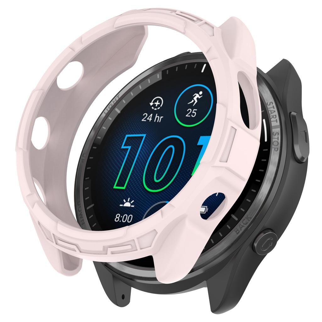 TPU Protective watch Case For Garmin Forerunner 265 265S 965 SmartWatch Protection Case Cover Shell Replacement Shockproof Clear