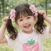 10pcs No Harm Children's Headband Set Floral High Elastic Hair Rope  Girl Hair Accessories