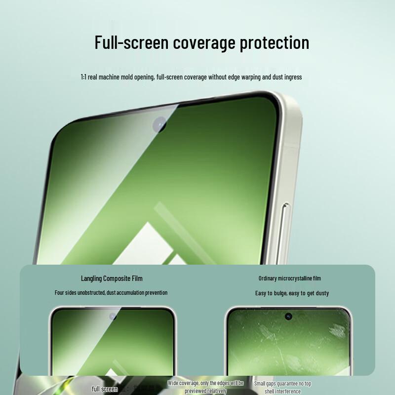 Langling Top-Tier Ice Porcelain Screen Protector for Vivo X300 Ultra