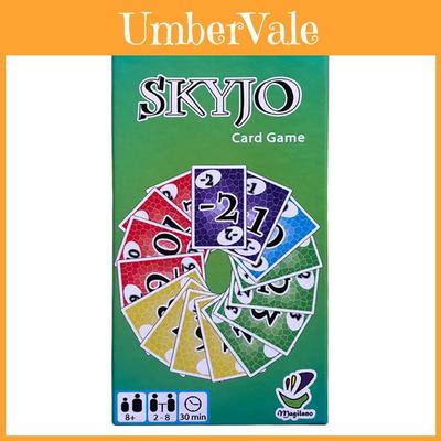 Unterhaltsames Skyjo Classic Tischkartenspiel für unvergessliche Freizeit-Zusammenkünfte und Spaß