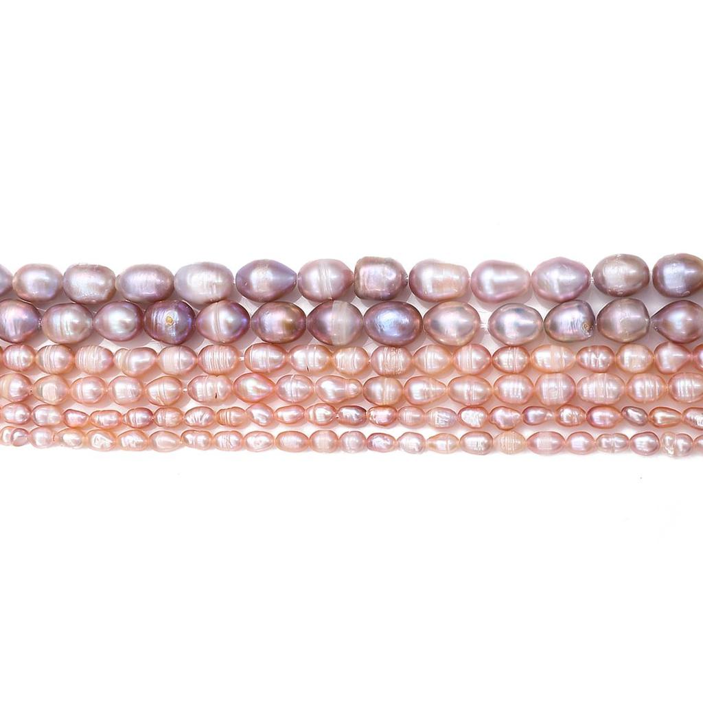 10-75Pcs Natural Freshwater Pearls For DIY Necklace Bracelet Earrings Jewelry Making