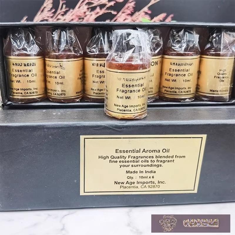 10ml Essential Oils/Rose Jasmine Patchouli Lavender Sacred Wood/Home Indoor Purify The Air and Soothe Invigorate The Spirit