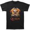 Queen Classic Crest Slim Fit T-shirt Small Black Unisex T-Shirt