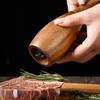Holz Salz- und Pfeffermühle Langlebige manuelle Mühlen Salz- und Pfefferstreuer mit ergonomischem Design für den kulinarischen Gebrauch