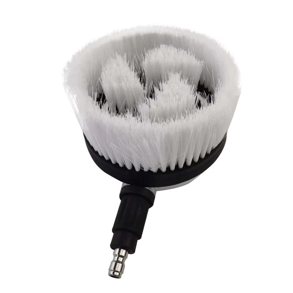 Fan-Shaped Design Rotary Wash Brush 360-Degrees Rotation Car Pressure Washer Brush  Vehicle Washing