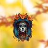 Halloween Car Interior Pendant Acrylic Cat 2D Charm Horror Style