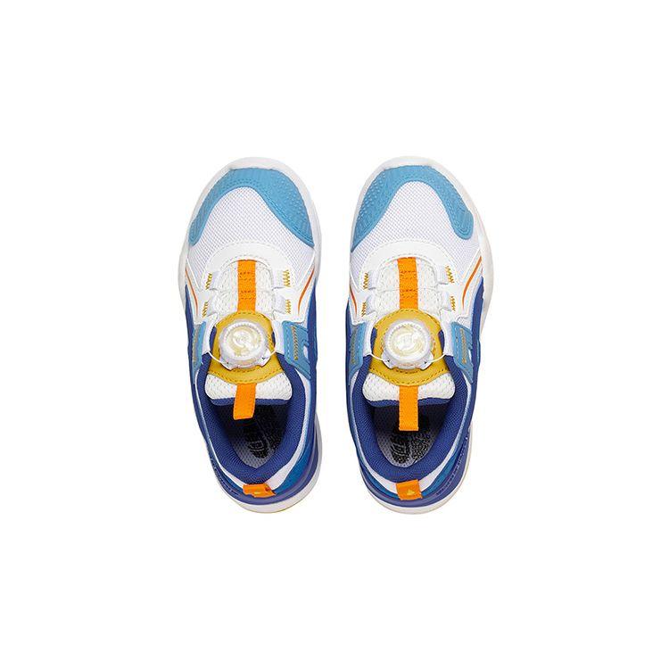 Li Ning Kids Shock Absorption Rebound Color Block Low Top Casual Shoes Kids Casual Shoes YKNT004-5