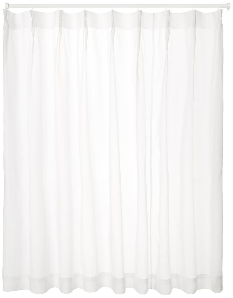 Univer Mirror Lace Width 150cm x Length 1 Curtain, White, 133cm, Panel, HAZ-L0035