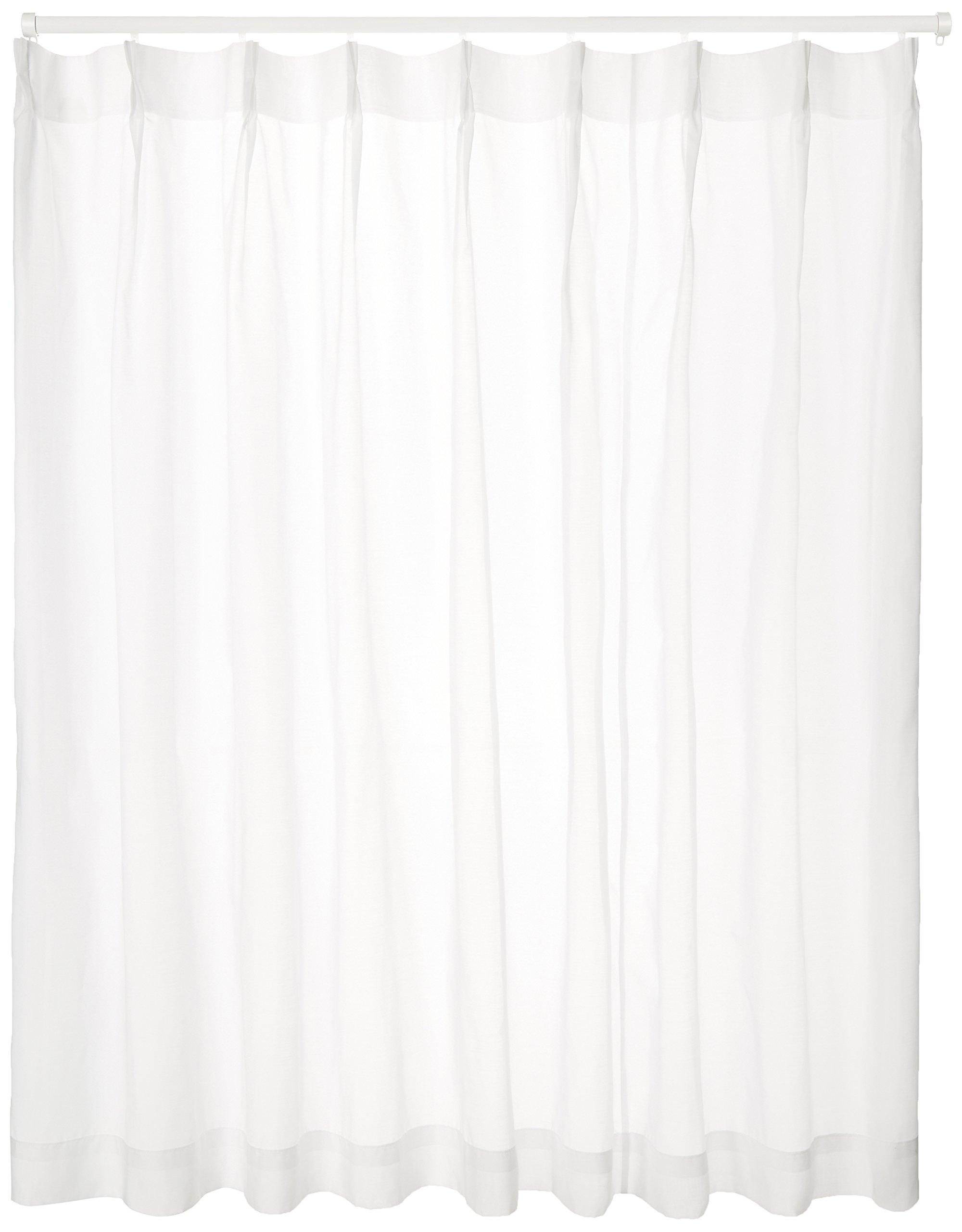 

Univer Mirror Lace Width 150cm x Length 1 Curtain, White, 133cm, Panel, HAZ-L0035 белый
