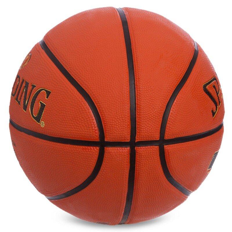 Buy Basketball Ball SPALDING NBA GOLD SERIES OUTDOOR 83492Z №7 Orange