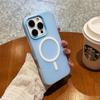 Applicable to iPhone17PROMAX mobile phone case jelly two-in-one magnetic suction Apple 16 ice matte anti-drop ice mist