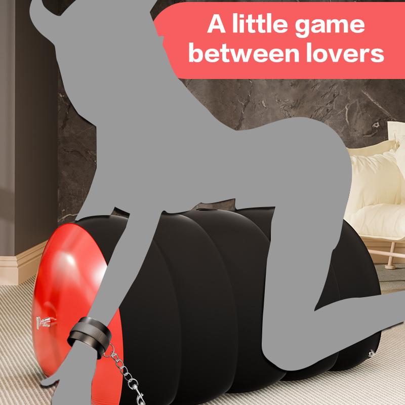 Versatile Pillow Position Supports Exotic Turndown Game Furniture Suitable for Couples' Female Sex Games