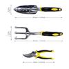 gardening tool including a stainless steel hand transplanting pruning garden and a seed with a storage tote Perfect for and and 13-piece set, shovel,
