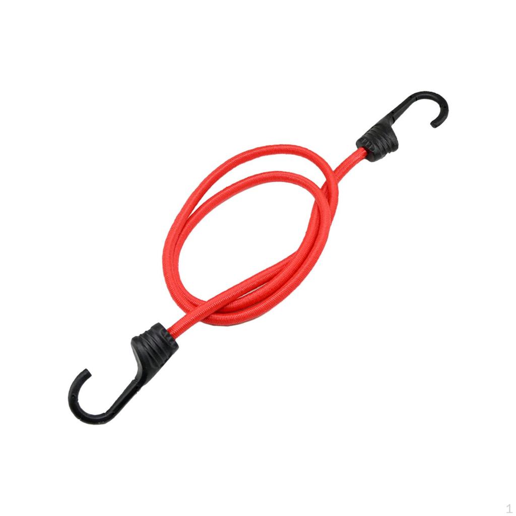 Bicycle Bungee Cord Cargo Rack with Hooks Portable Elastic Band Strap Luggage Carrier