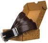 PU+leather strap 35 mm PTN AB35-105-02-PUL BROWN
