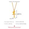 Double Cross Pendant Necklace Two Style Religious Inspired Jewelry