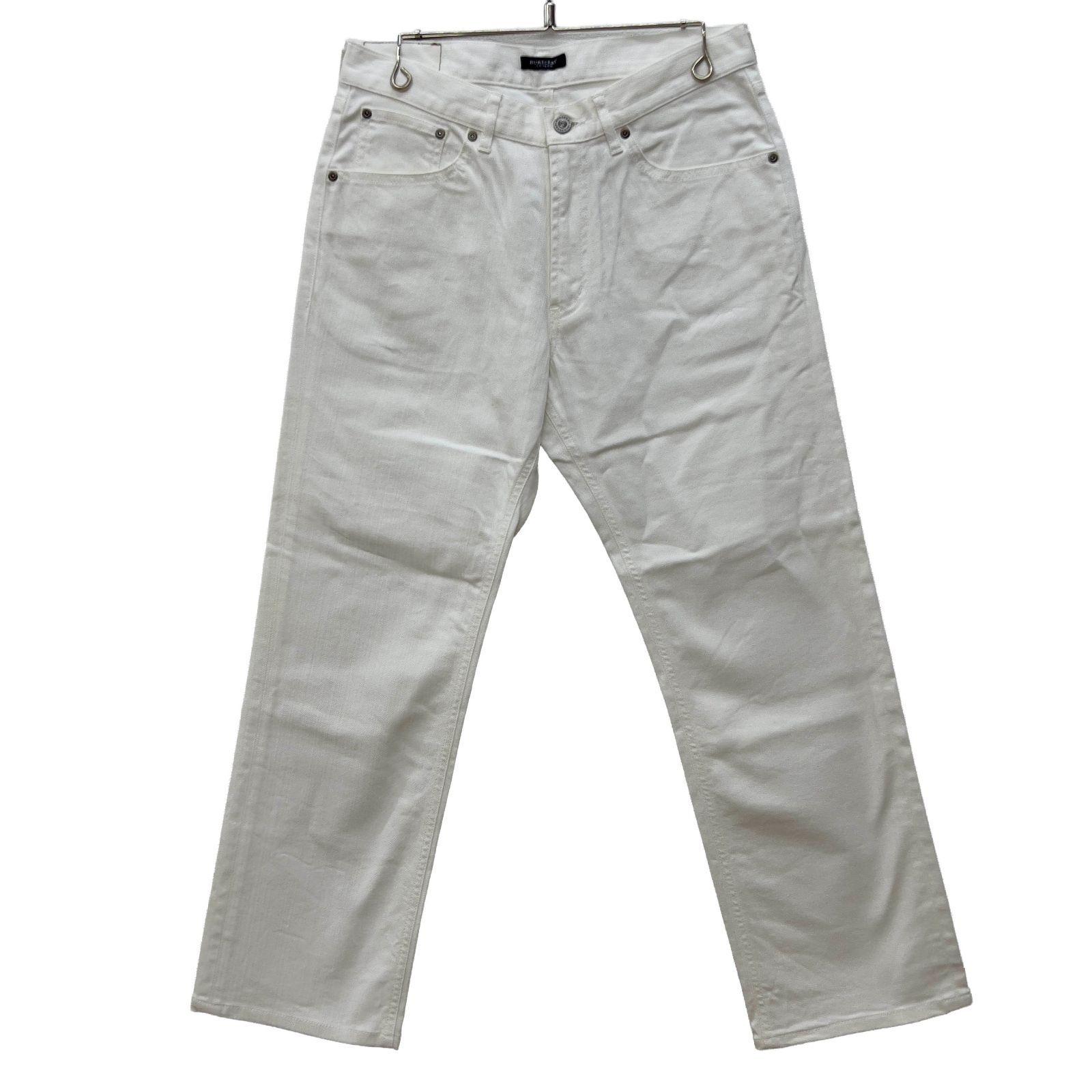 Used BURBERRY Burberry Cotton Pants White Size 32