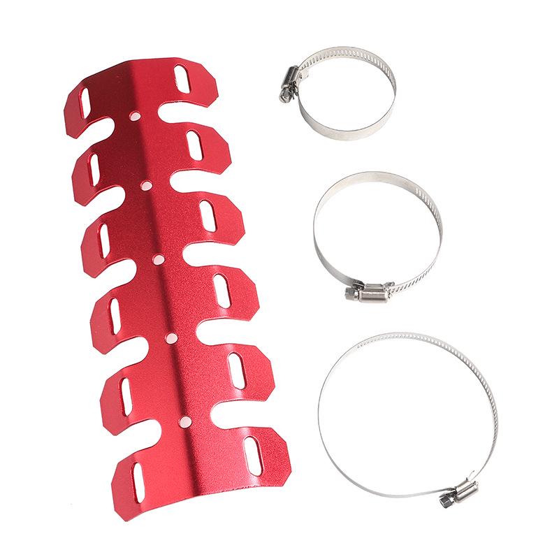 

Universal Motorcycle Exhaust Pipe Guard - Heat Dissipation, Anti-Scald, Anti-Scratch, Anti-Collision, Modified Accessory