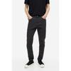 H M sliM Fit Cotton Twill Pants Dark Gray 1074402003