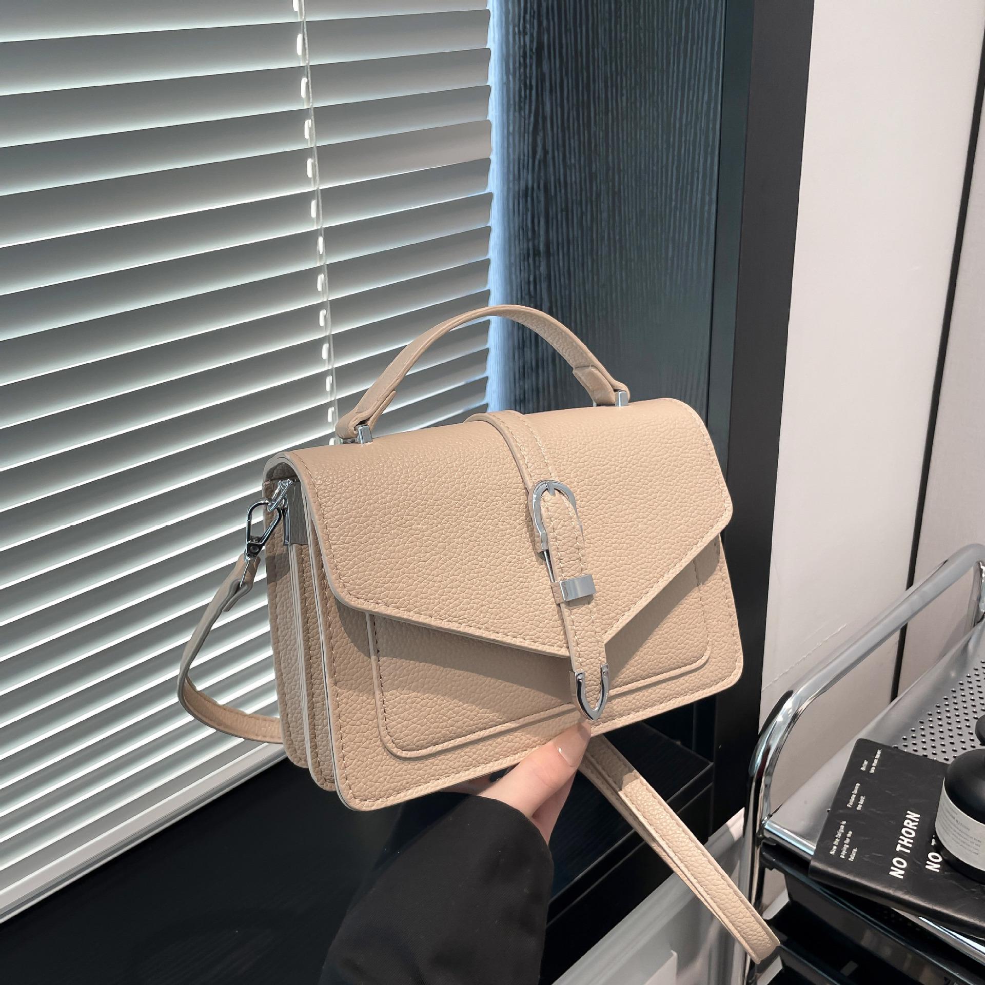 

2025 Ретро Шик Корейский Стиль Женская Сумка Кроссбоди хаки