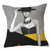 Design Beautiful Characters Series Pillowcase Pillow Car Cushion Sofa Pillow Nordic