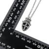 ArtemisClassic Onyx Emblem Charm Silver Accessory Brand Jewelry Silver 925 Necklace Pendant [Artemis Classic] ac-acp0229 Men's Women's