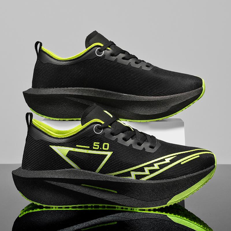 Jogging Footwear Cushioned Top-quality Fresh Teenis Footwear Rebound Soft Sole Marathon Workout Carbon Board Men Running Shoes