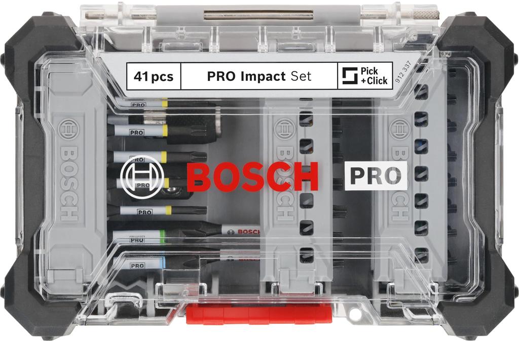 BOSCH Professional Screwdriver Bit Set, 41 Pieces